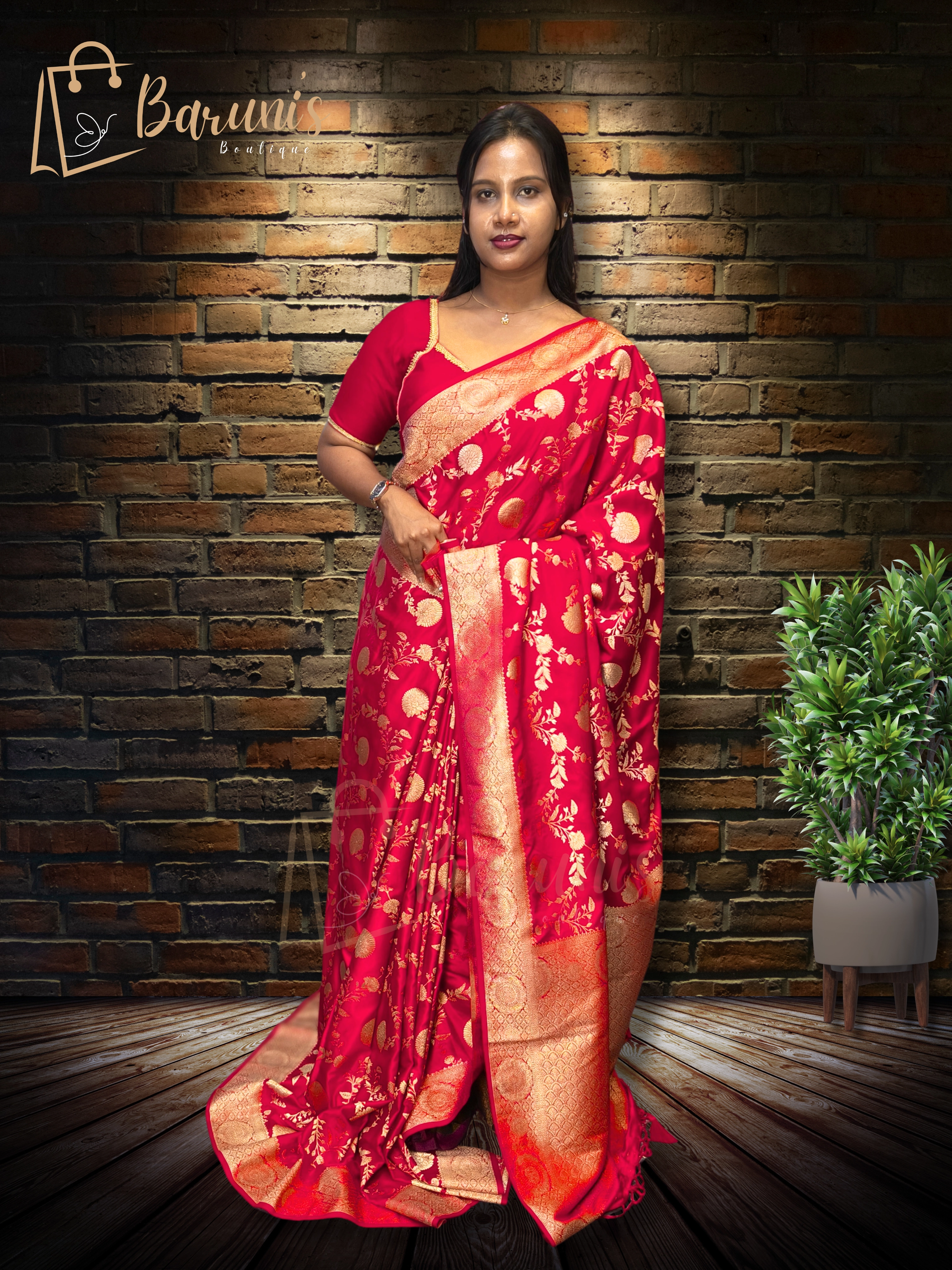 Premium mashru silk saree