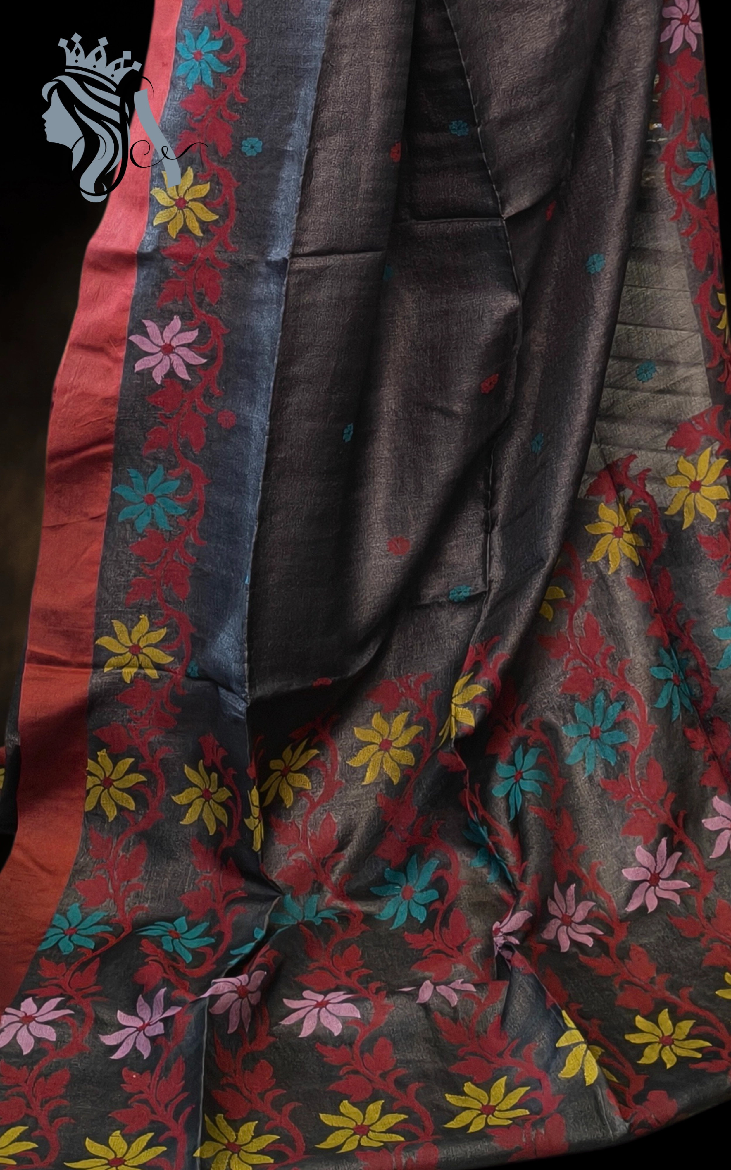 Pure Gachi by Gachi Tussore Silk Saree – Premium Allover Design Handloom Weave