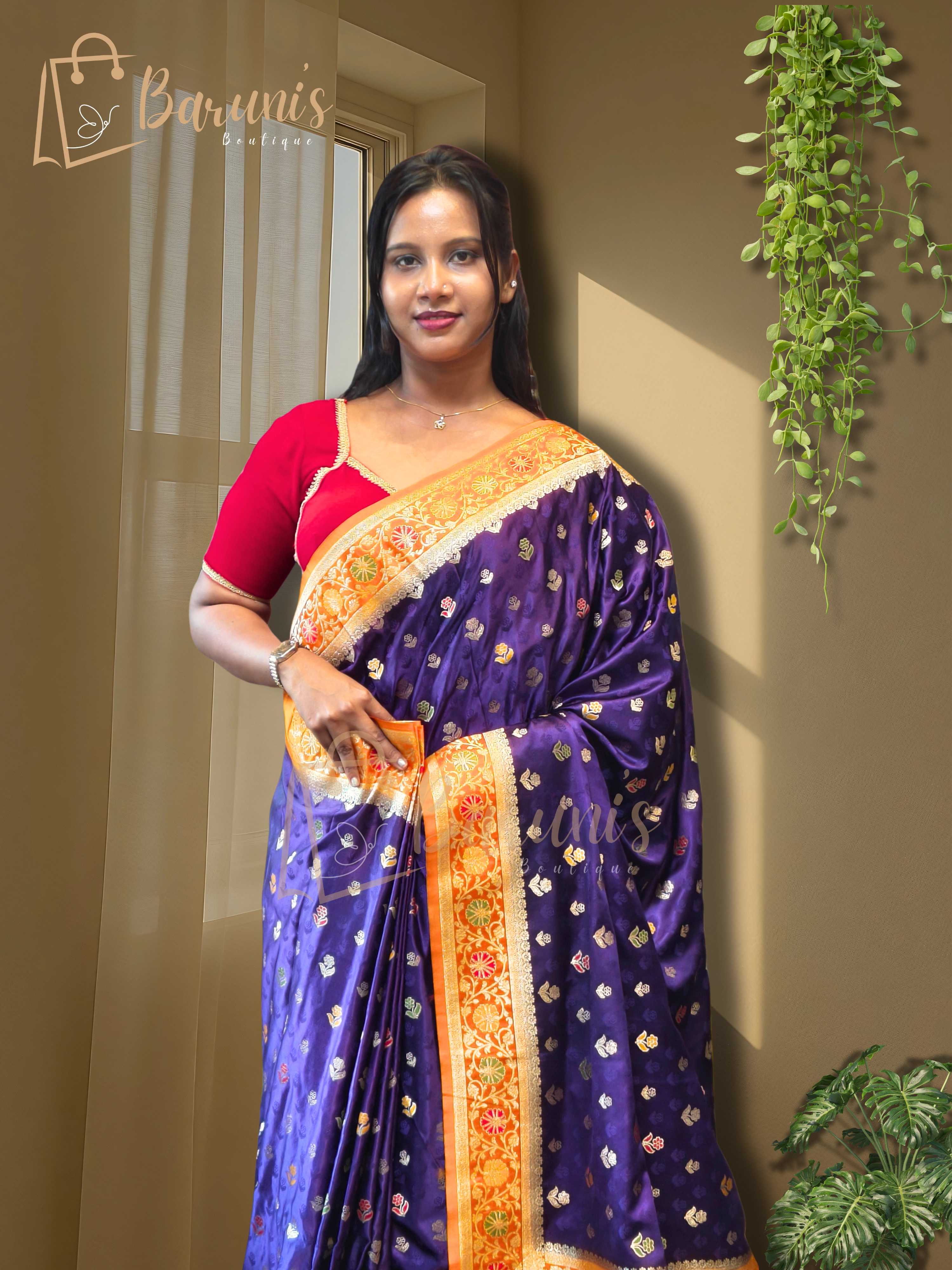Premium mashru silk saree