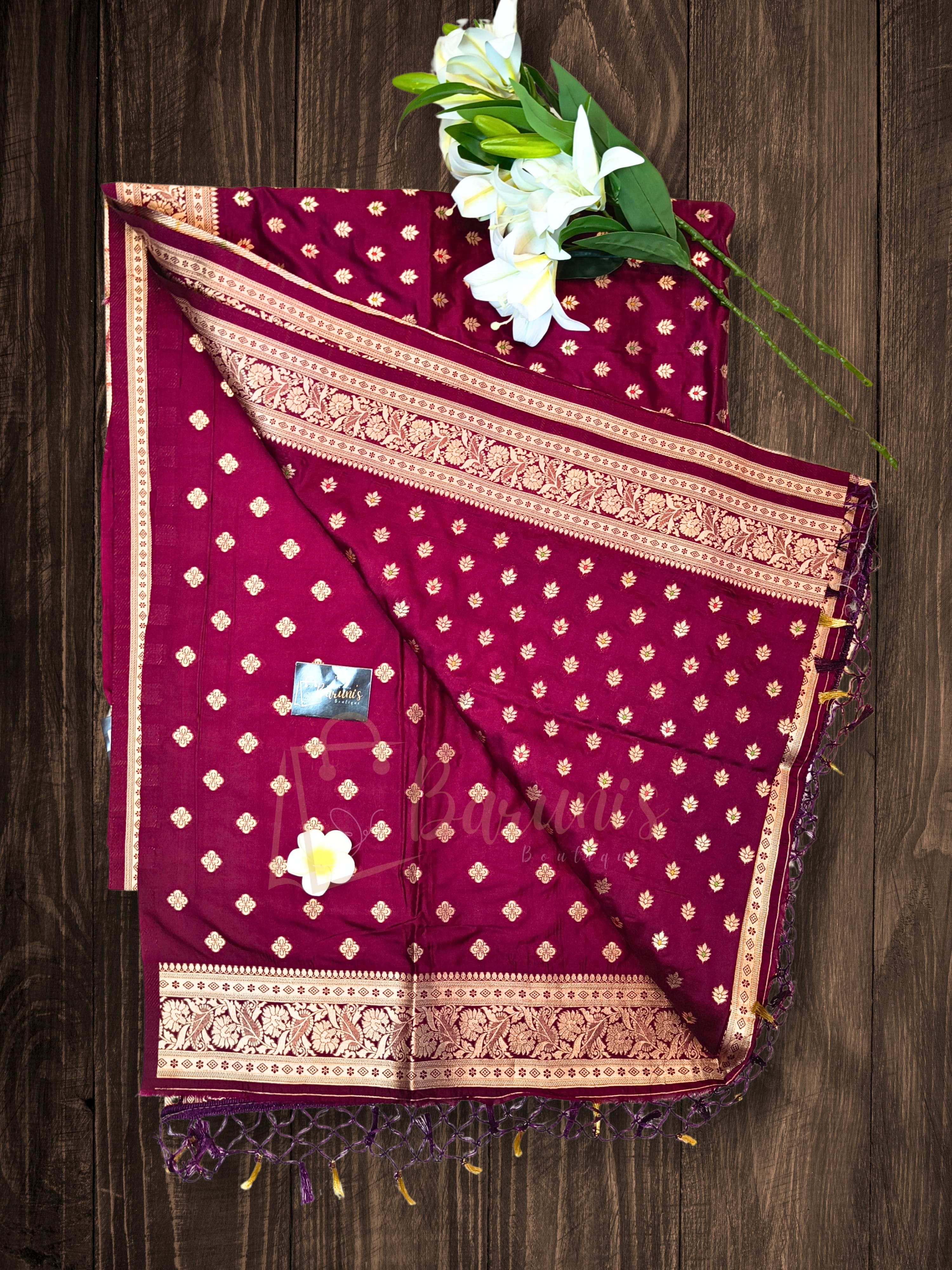 Feather Silk Saree