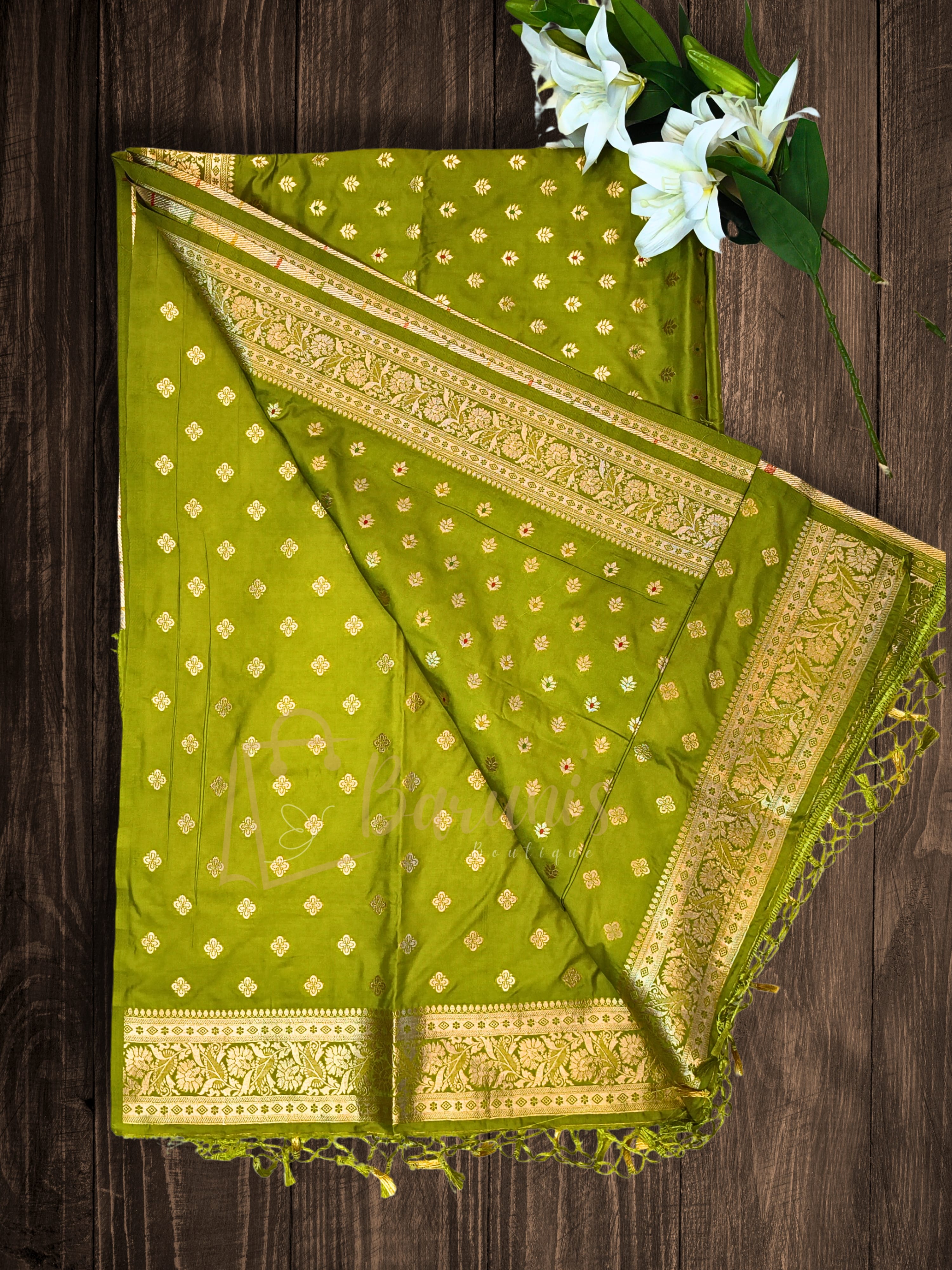 Feather Silk Saree