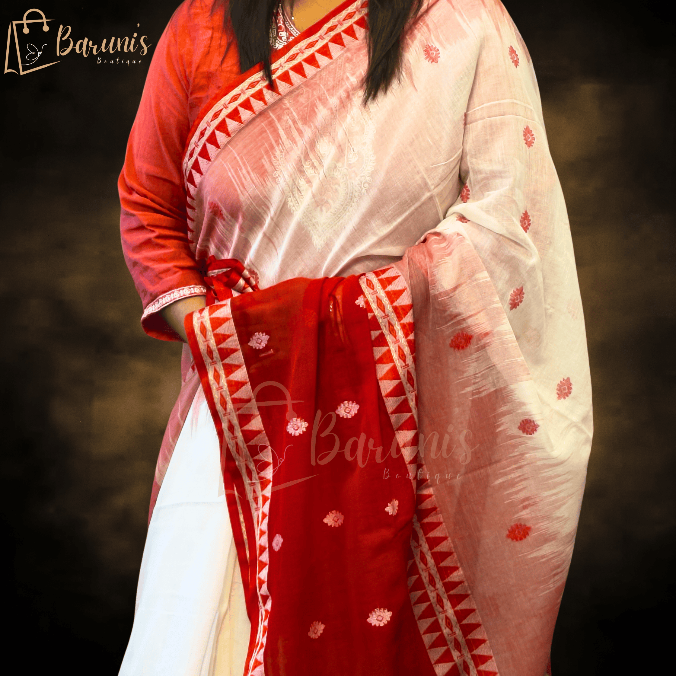 Assamese Traditional Gamusa