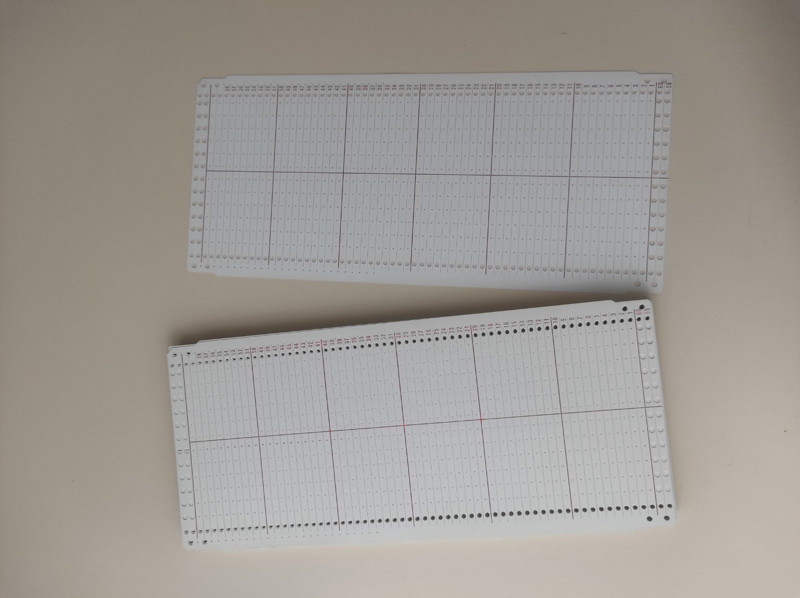 Перфокарта 12 петель SK155