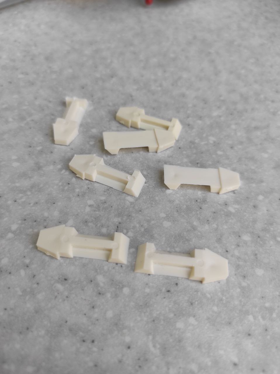 Пластикові заглушки на притисну планку Silver Reed. Ціна за пару