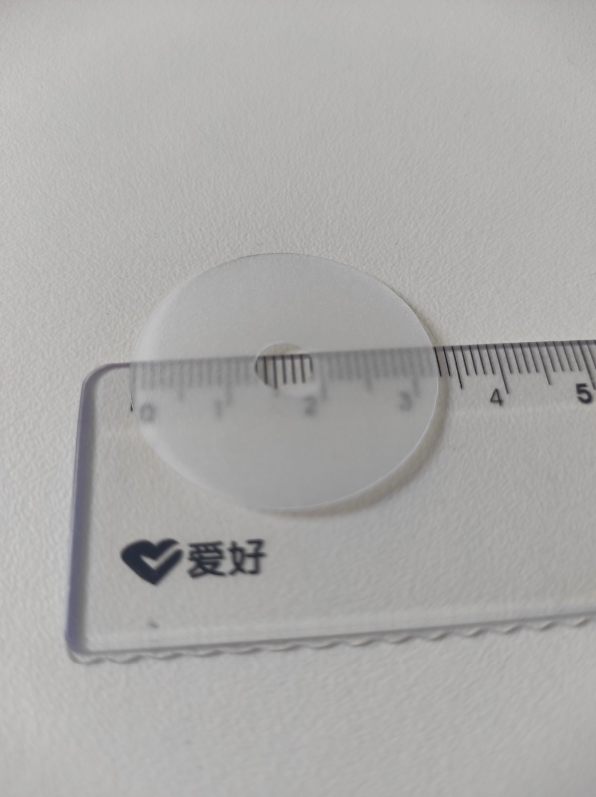 Прозора шайба до коліщатко - щітка основного плеча Silver Reed 