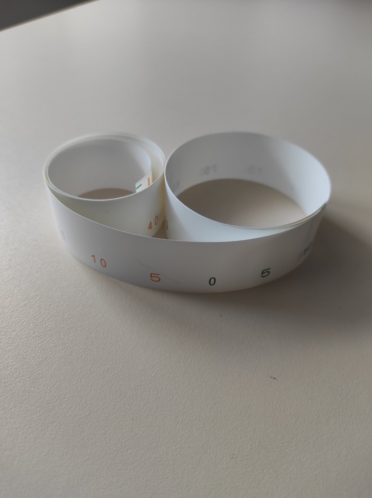 Маркіровочна стрічка до в'язальних машини 5 класу ( електронних ) відстань між голками 4, 5 мм