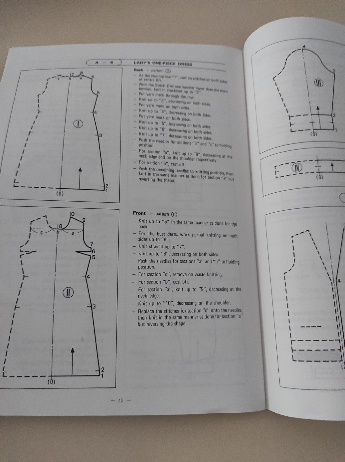 Посібник з в'язання до в'язальної машини 7 класу Silver Reed 370/270