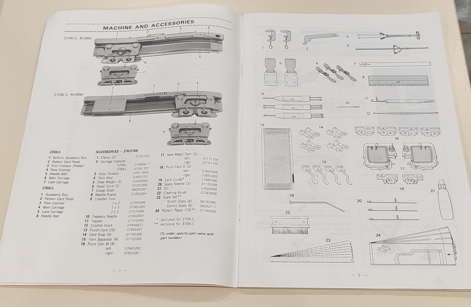 Керівництво по експлуатації Silver Reed 370/270