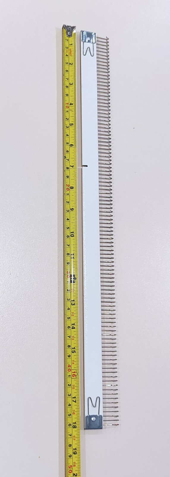 Однофонтурна Гребінка до 5 класу відстань між голками 4,5мм на 102 голоки (довжина 46 см)