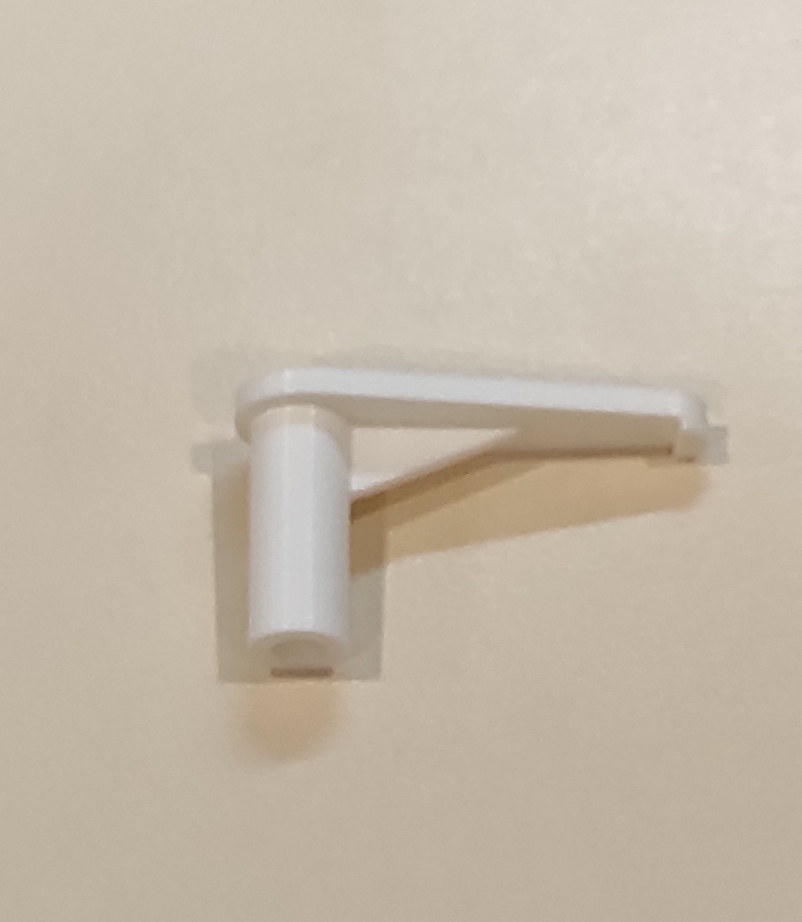 Запчастина для перфокарткової ажурної каретки Silver Reed LC (ТІЛЬКИ пластикова частина без металевої ніжки ) Також підходить до 5 та 7 класу, в'язальних машин Silver Reed.