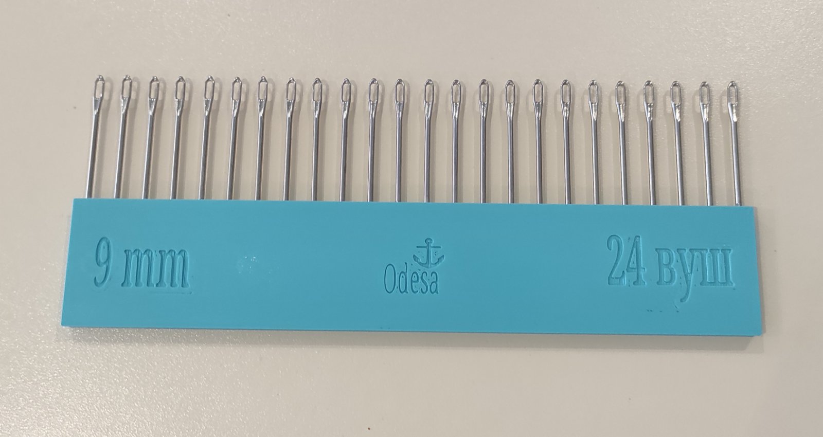 Багато вушковий деккер до 3 класу в'язальних машинам відстань між голками 9 мм  На 24 голки