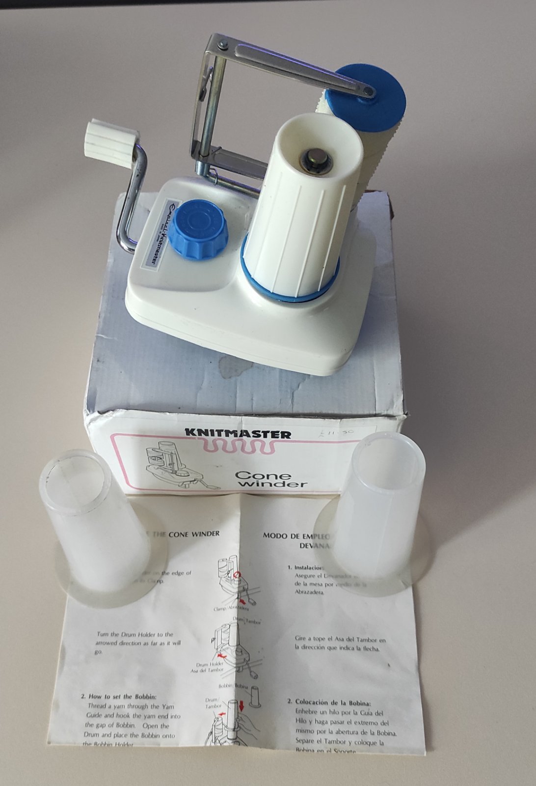 Моталка з нитковкладачем KnitMaster