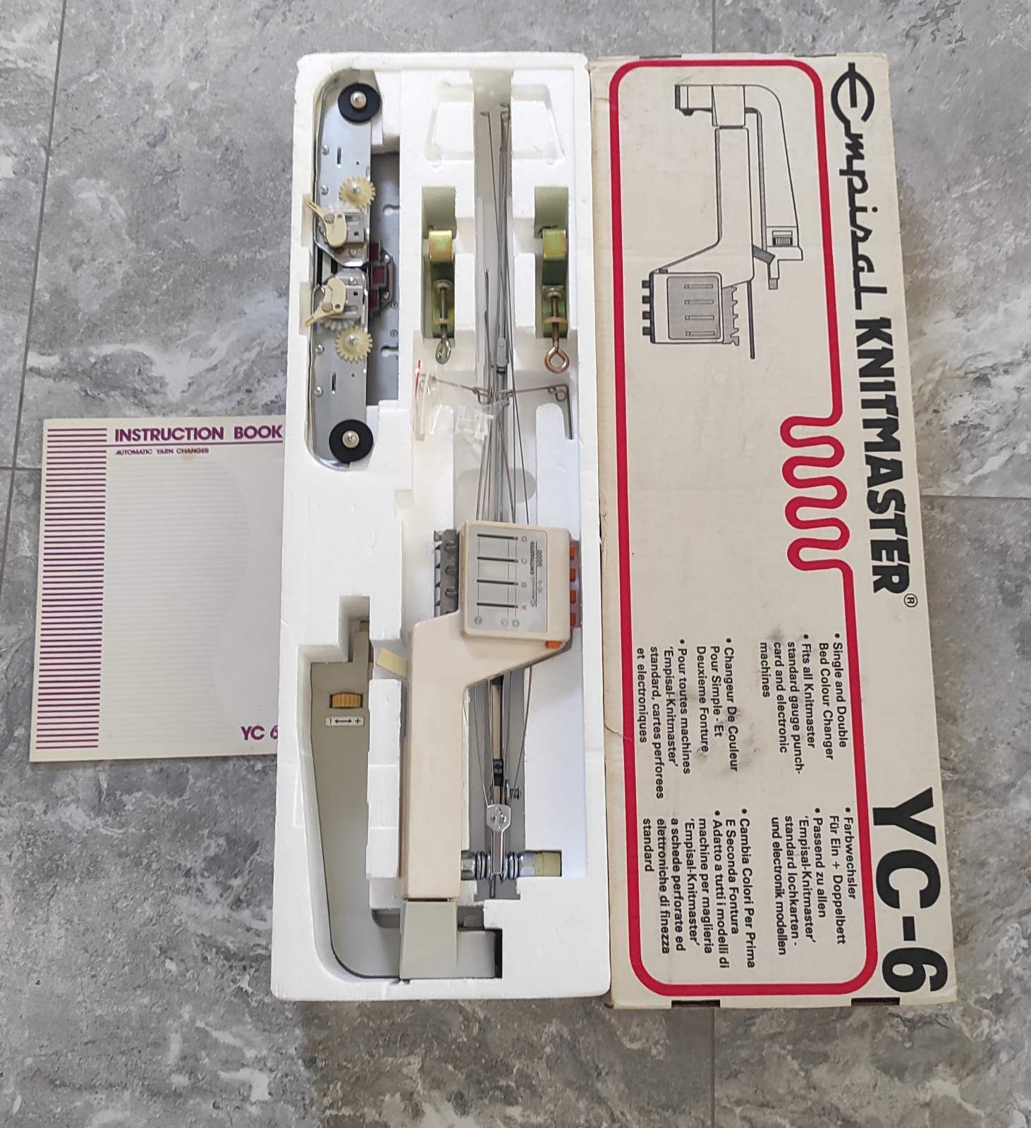 Кольорозмінник Silver Reed / KnitMaster YC-6 (оригінал, Японія