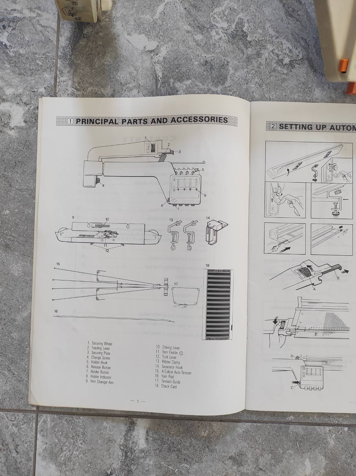 Кольорозмінник Silver Reed / KnitMaster YC-6 (оригінал, Японія
