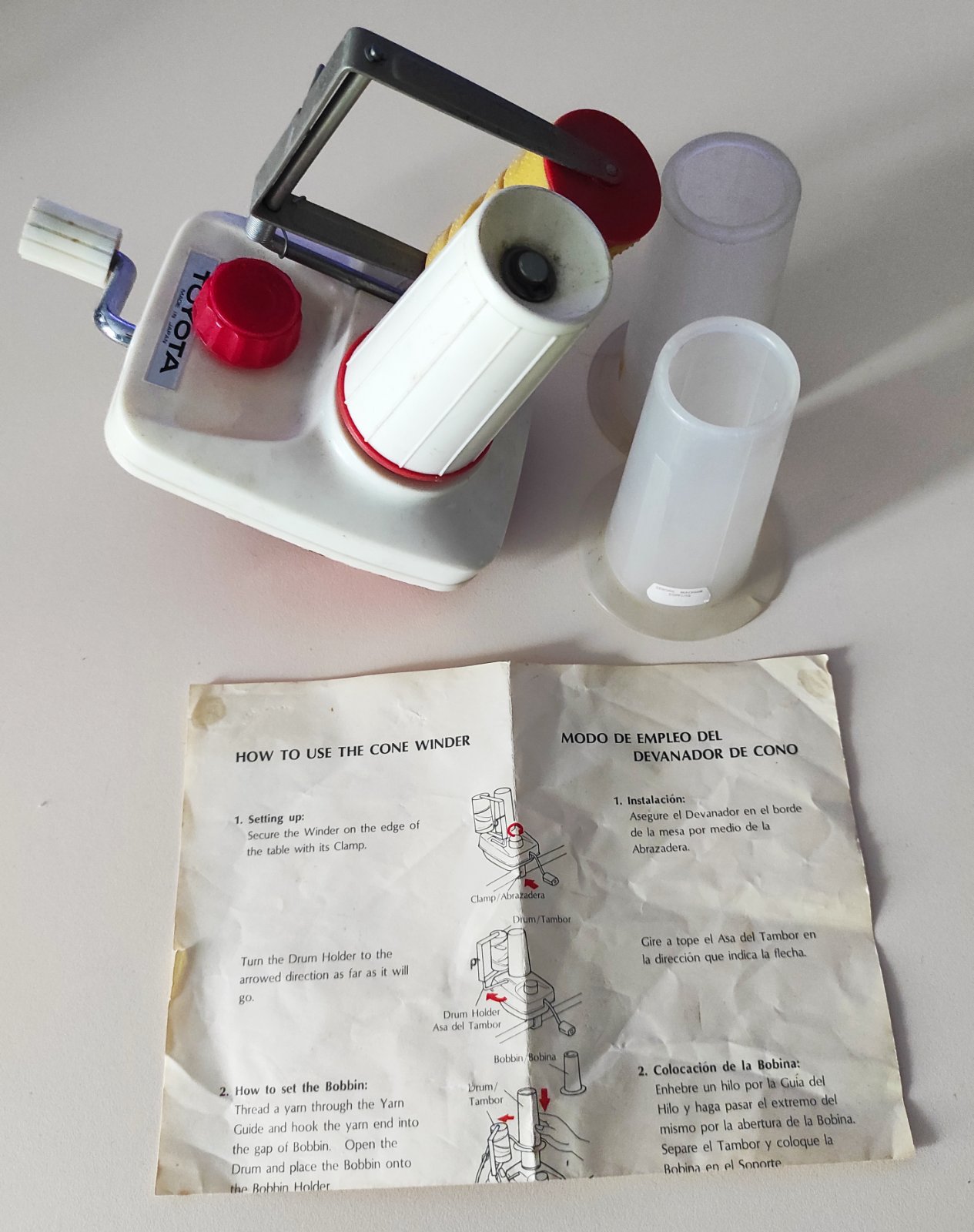 Моталка з нитковкладачем Toyota