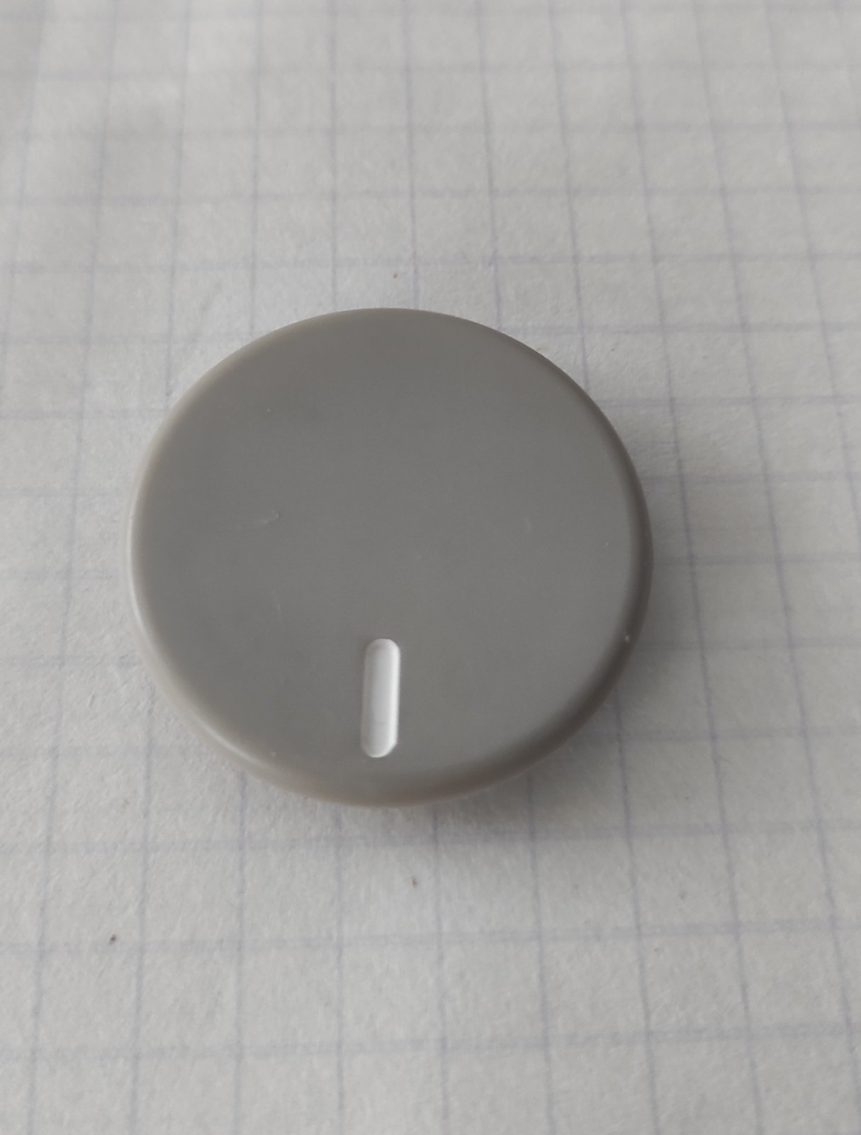 Заглушка на основну каретку на регулятор щільності