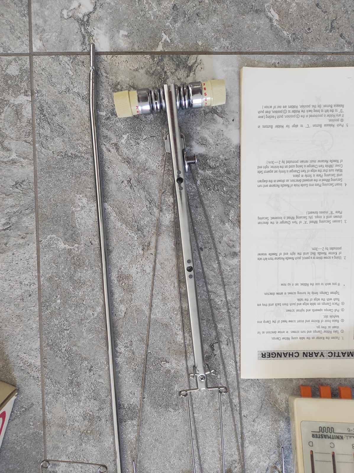 Кольорозмінник Silver Reed / KnitMaster YC-6 (оригінал, Японія