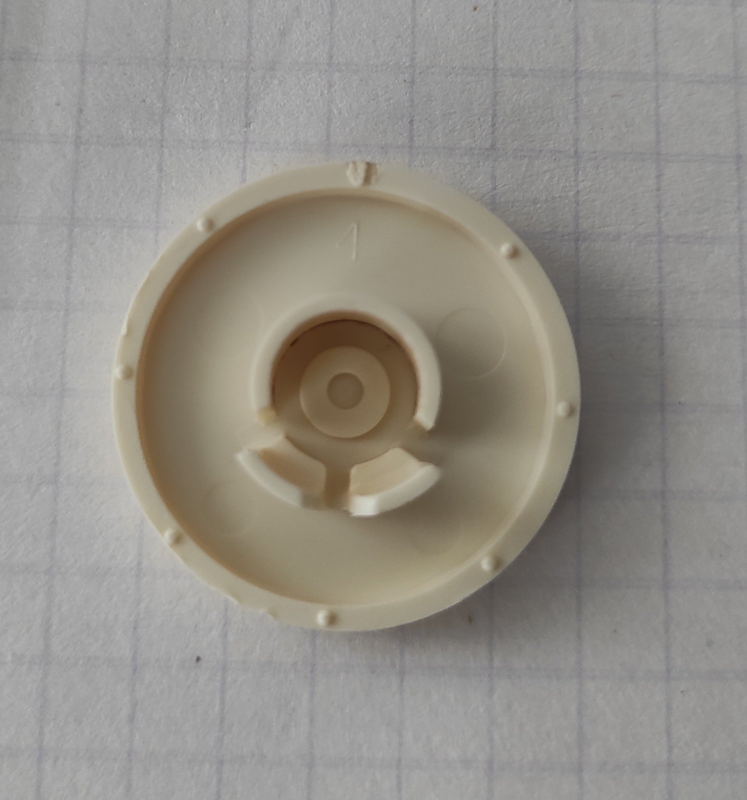 Заглушка на основну Silver Reed каретку на регулятор щільності