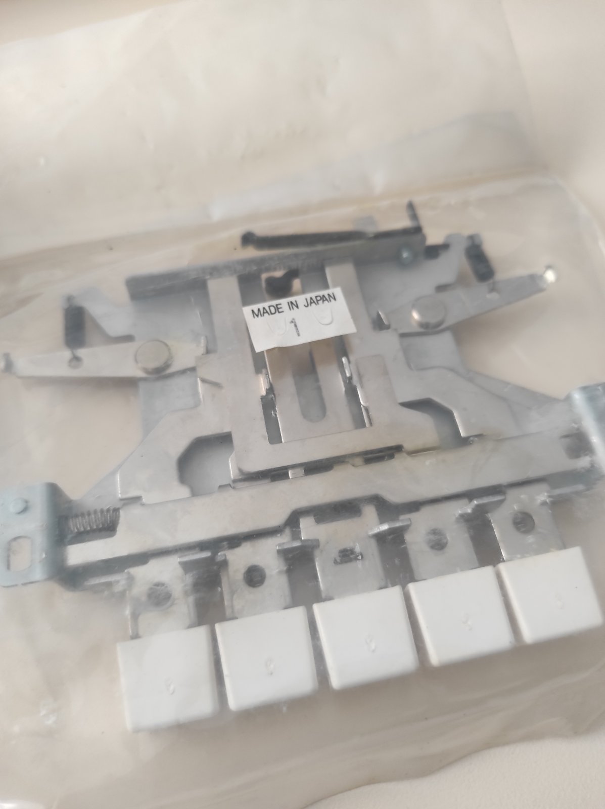 Кнопковий пристрій у зборі для перфокарточних в’язальних машин Brother KH-860, KH-868, KH-881, оригінал Японія