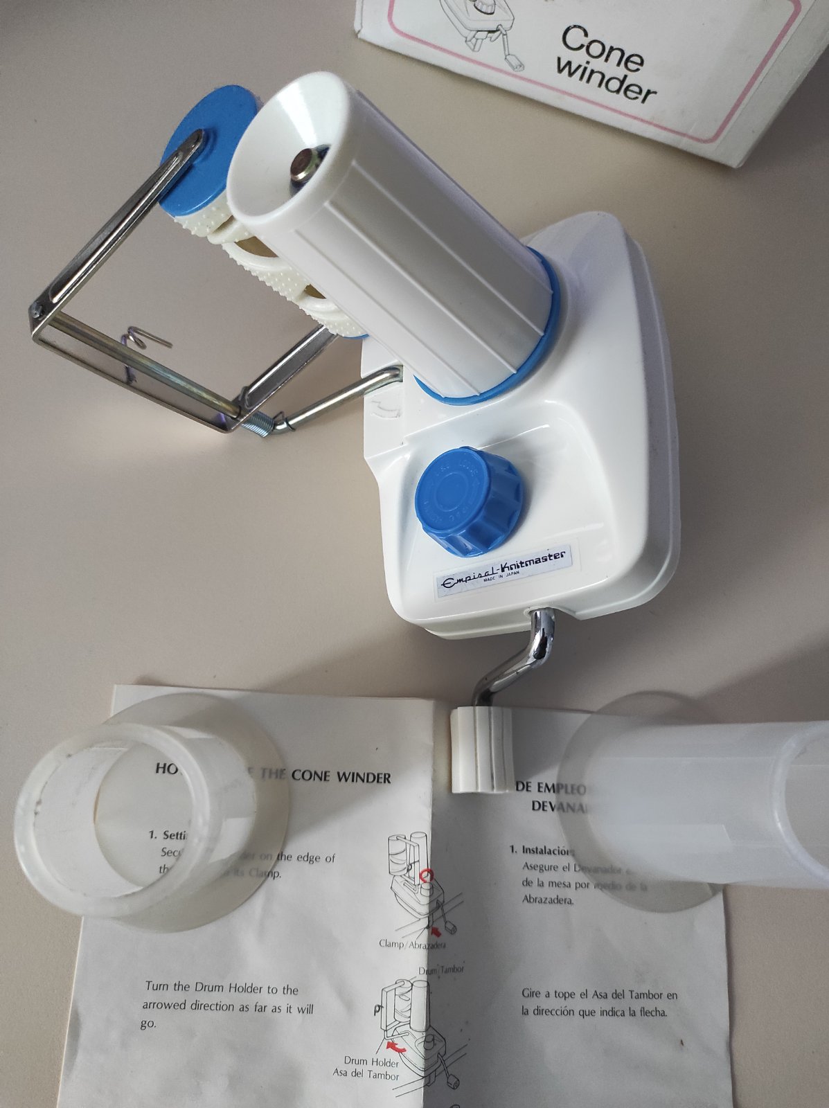 Моталка з нитковкладачем KnitMaster