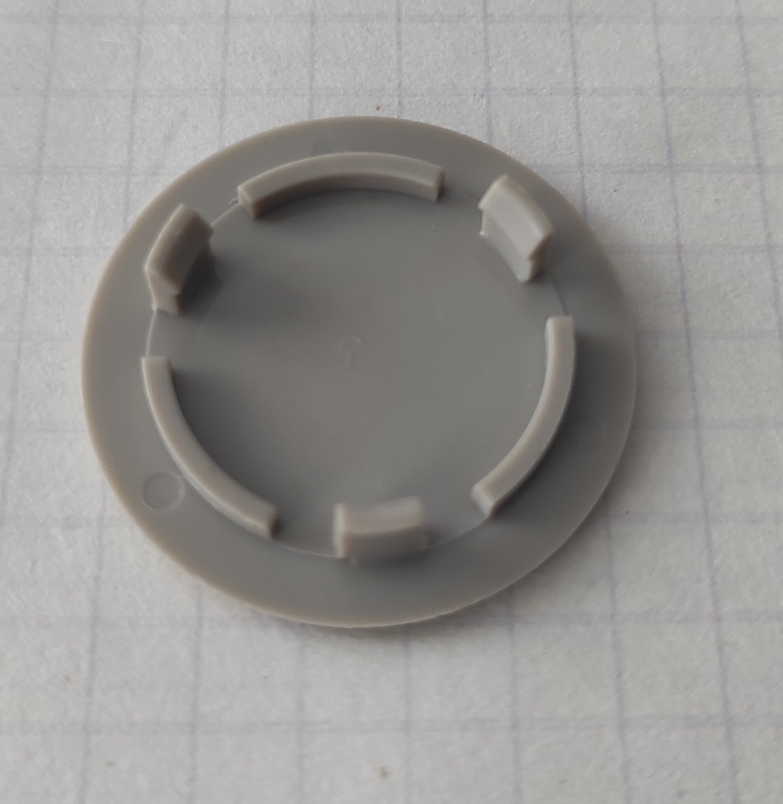 Заглушка на основну каретку на регулятор щільності