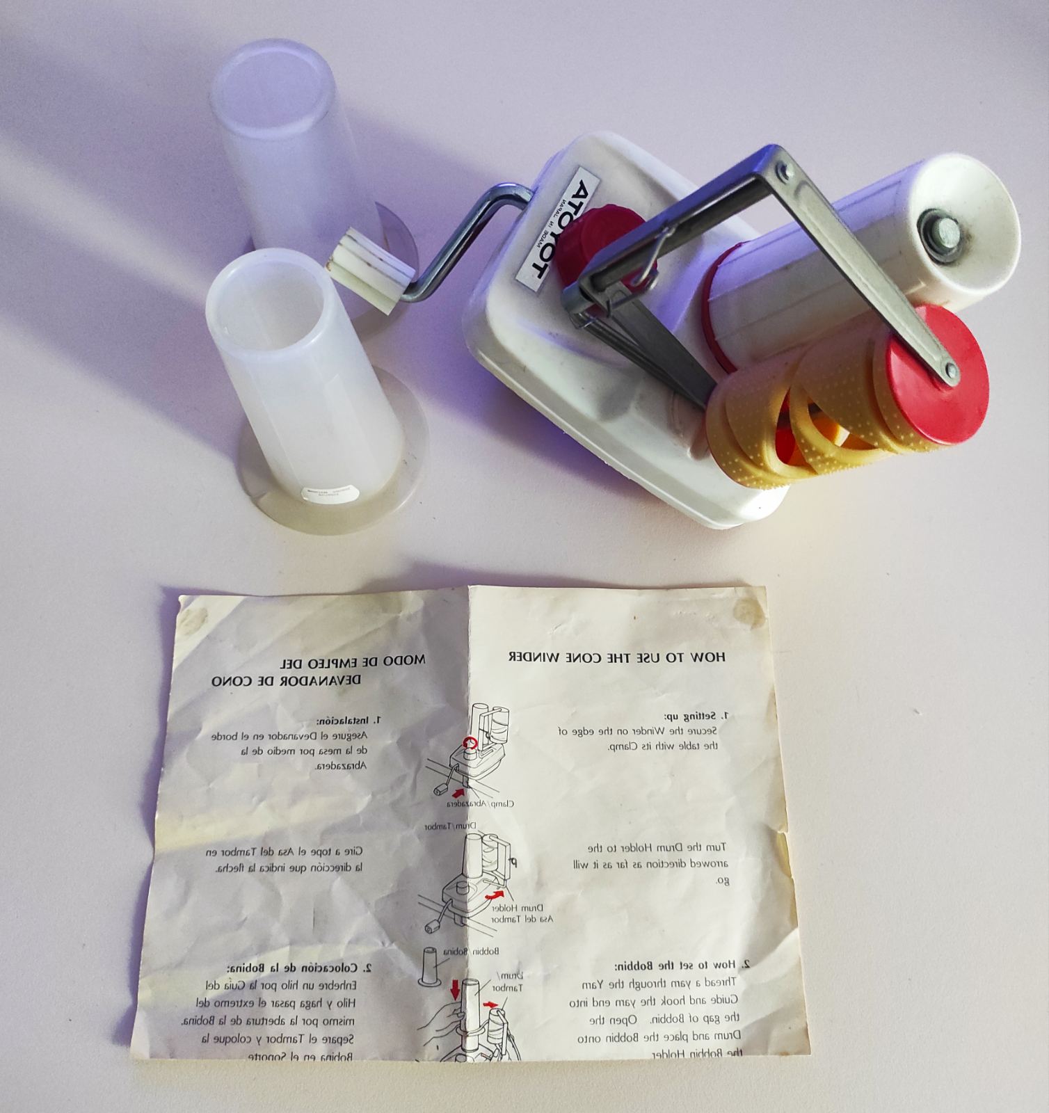 Моталка з нитковкладачем Toyota