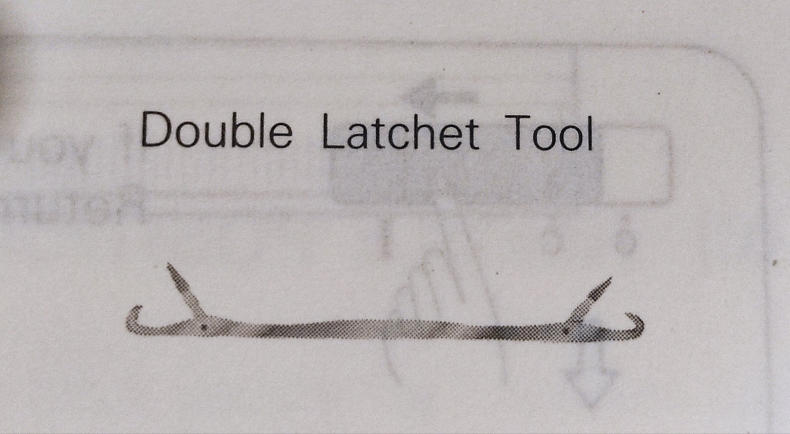 Подвійний петлеулавлювач для лицьових і зворотних петель