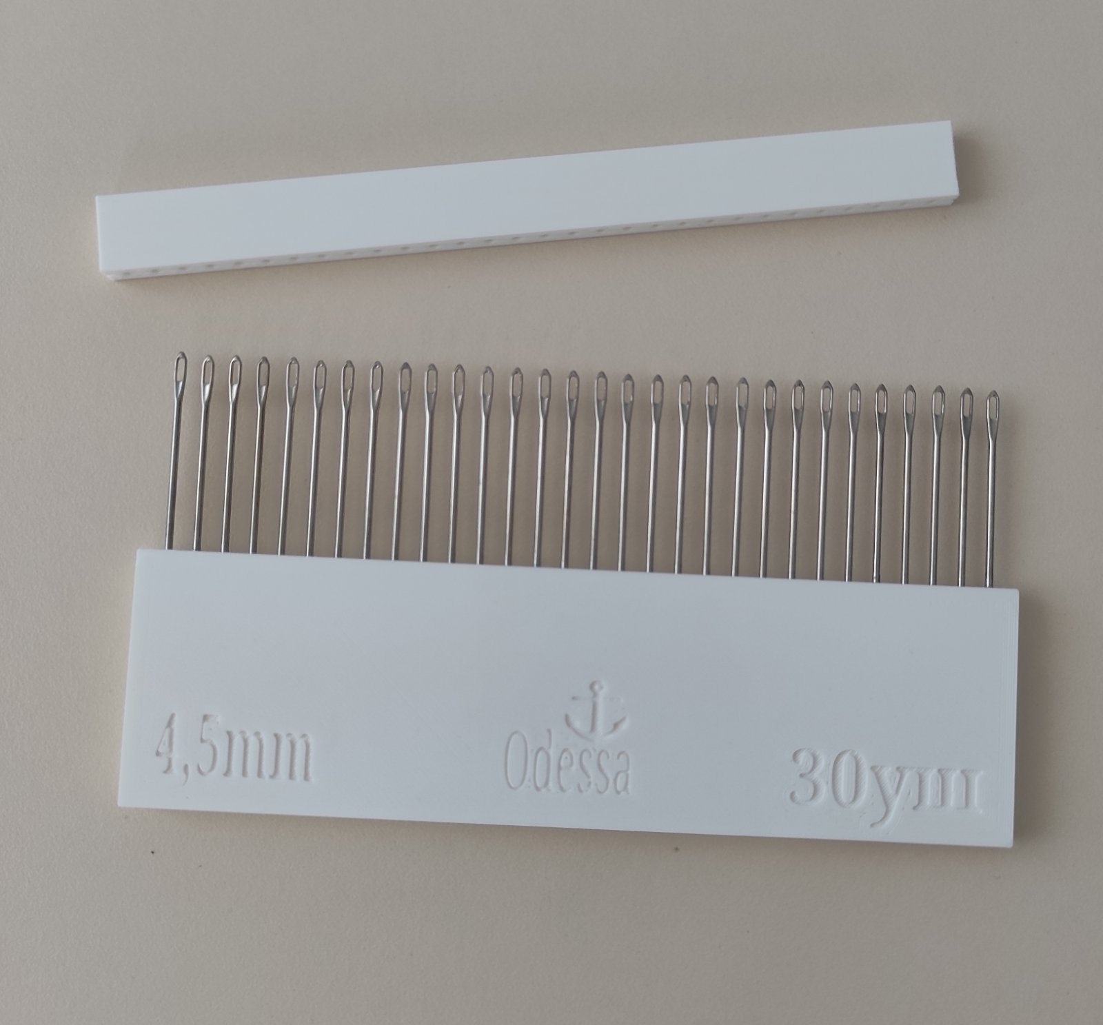 Деккер 30 вушковий для в’язальних машин 5-го класу відстань між голками 4,5мм