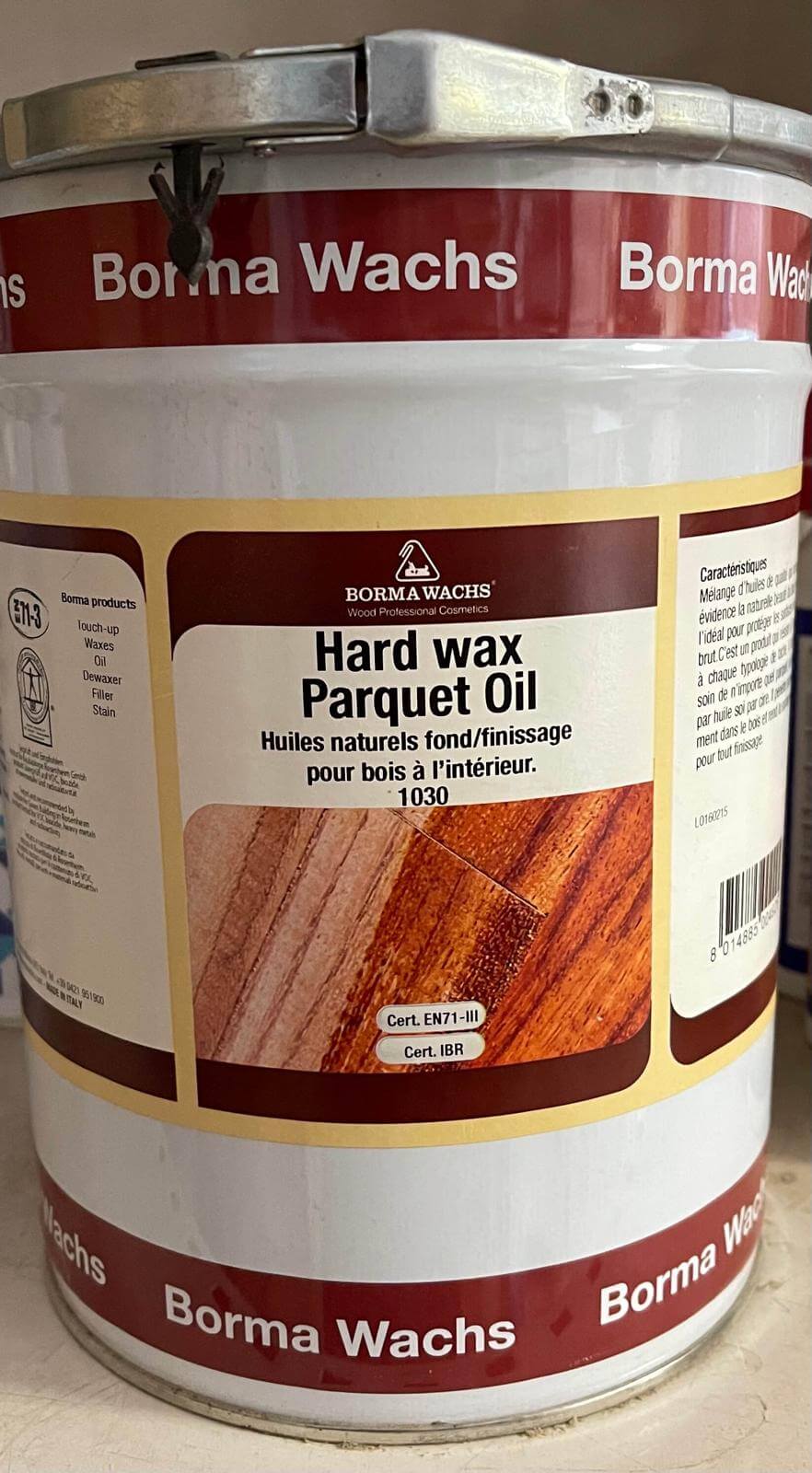 Huile pour Parquet