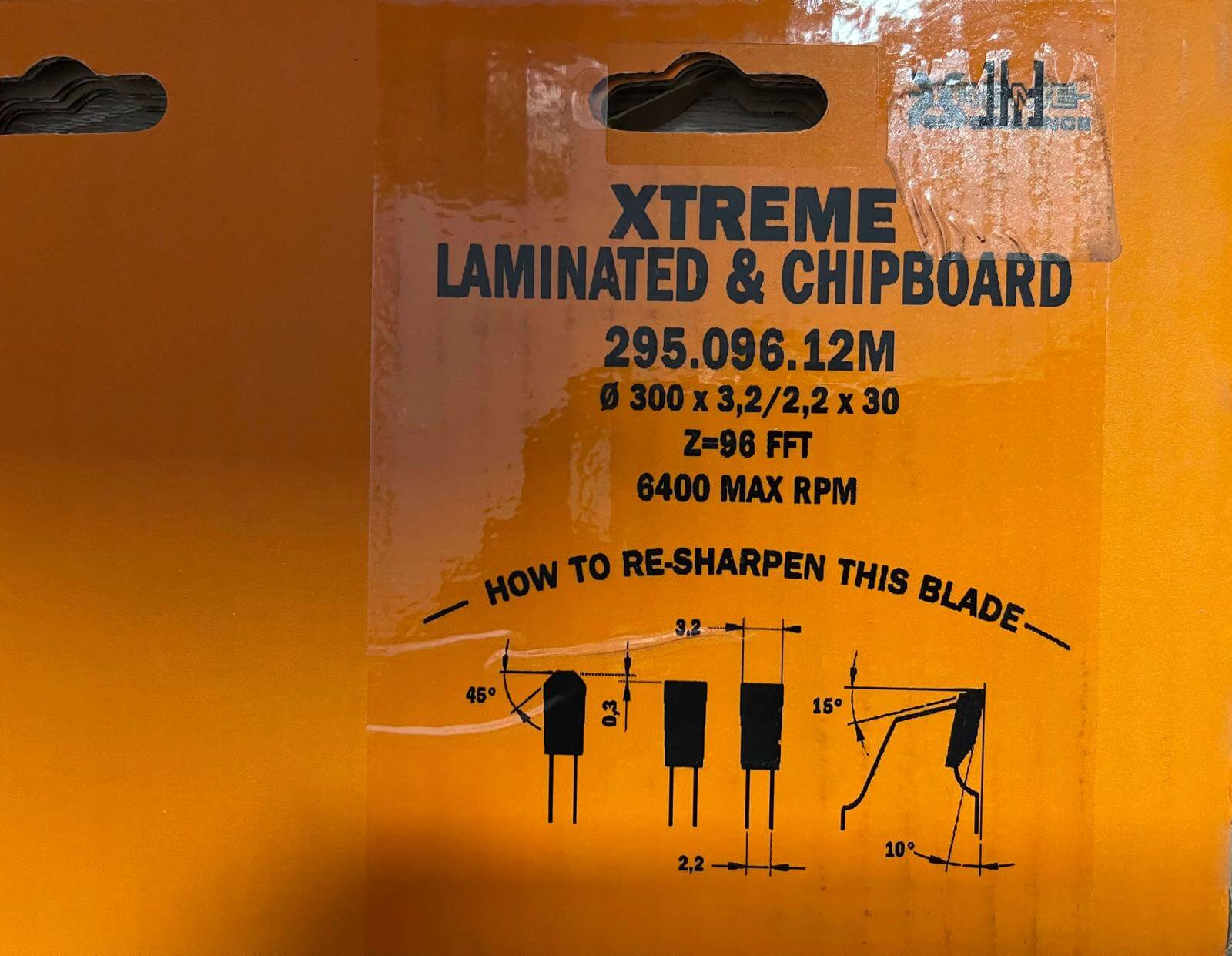 Lame de Scie CMT - Mélamine et Strati Décor