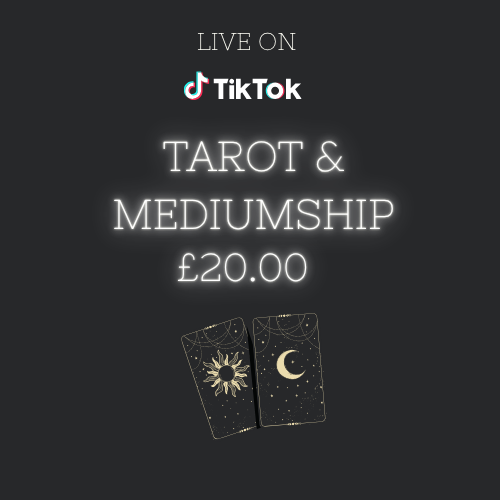 LIVE TIKTOK MEDIUMSHIP & TAROT 