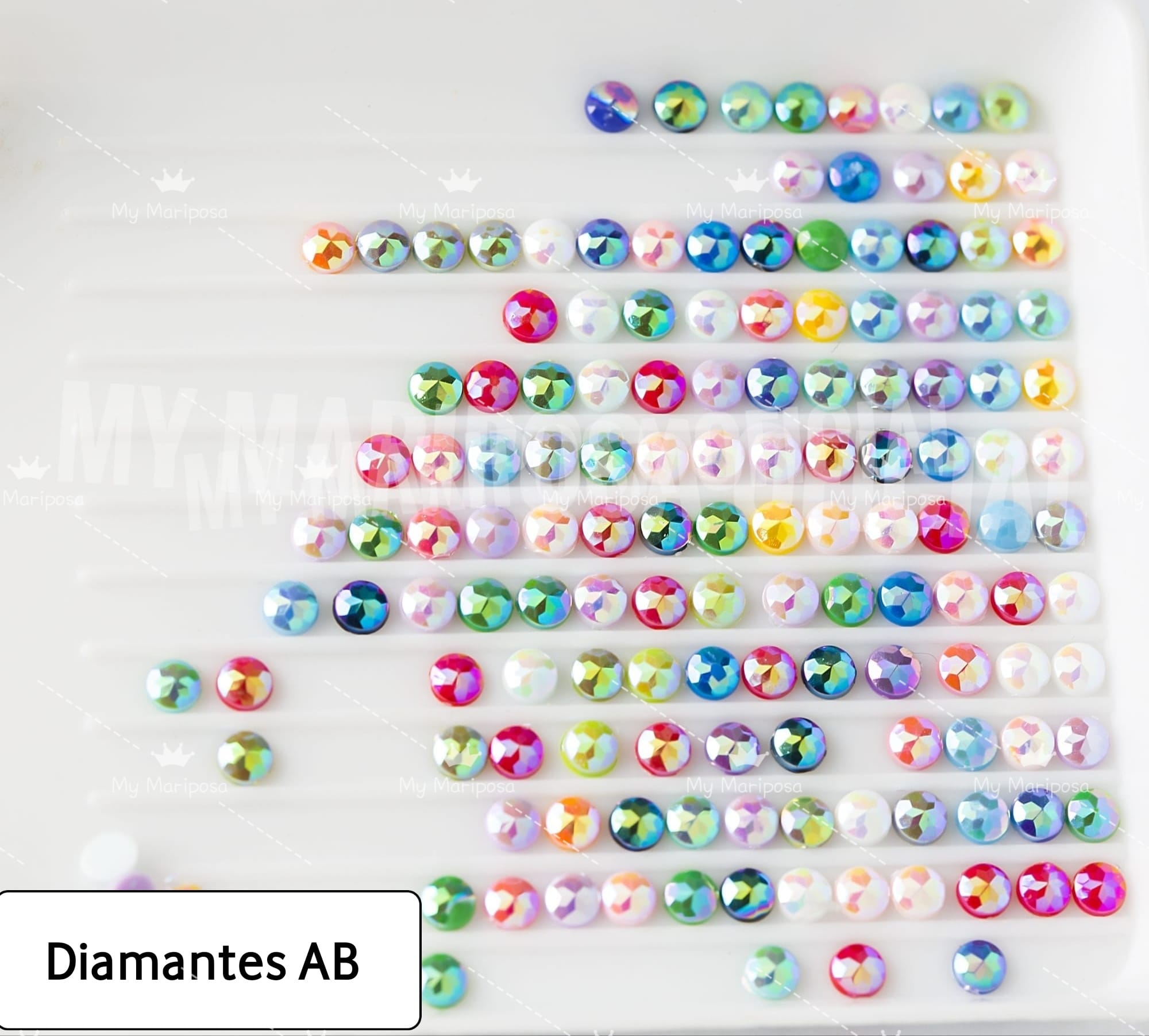 Tela Pai Natal Gnomo 30x30cm Diamantes Redondos AB