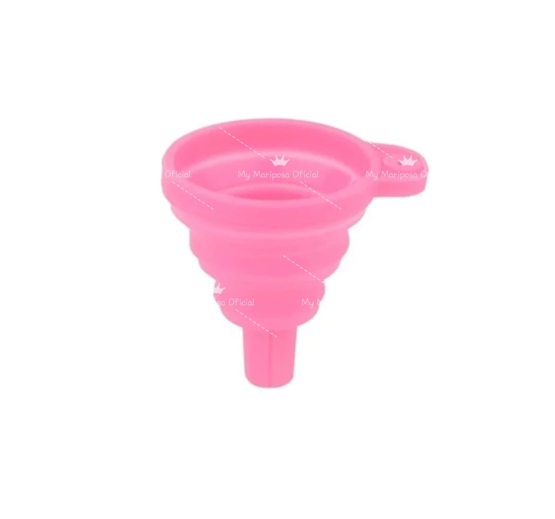 Funil de Silicone Extensivel
