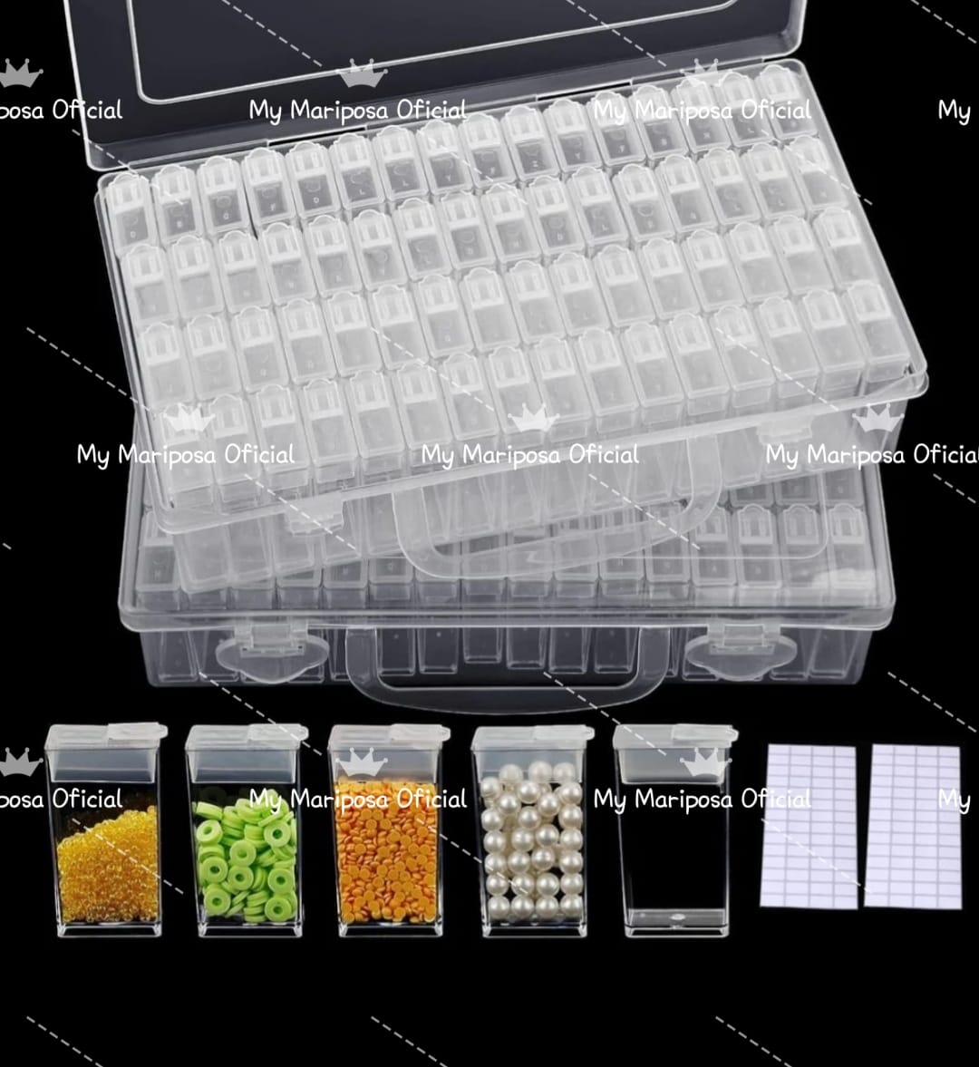 Mala de 64 Frascos de TikTak