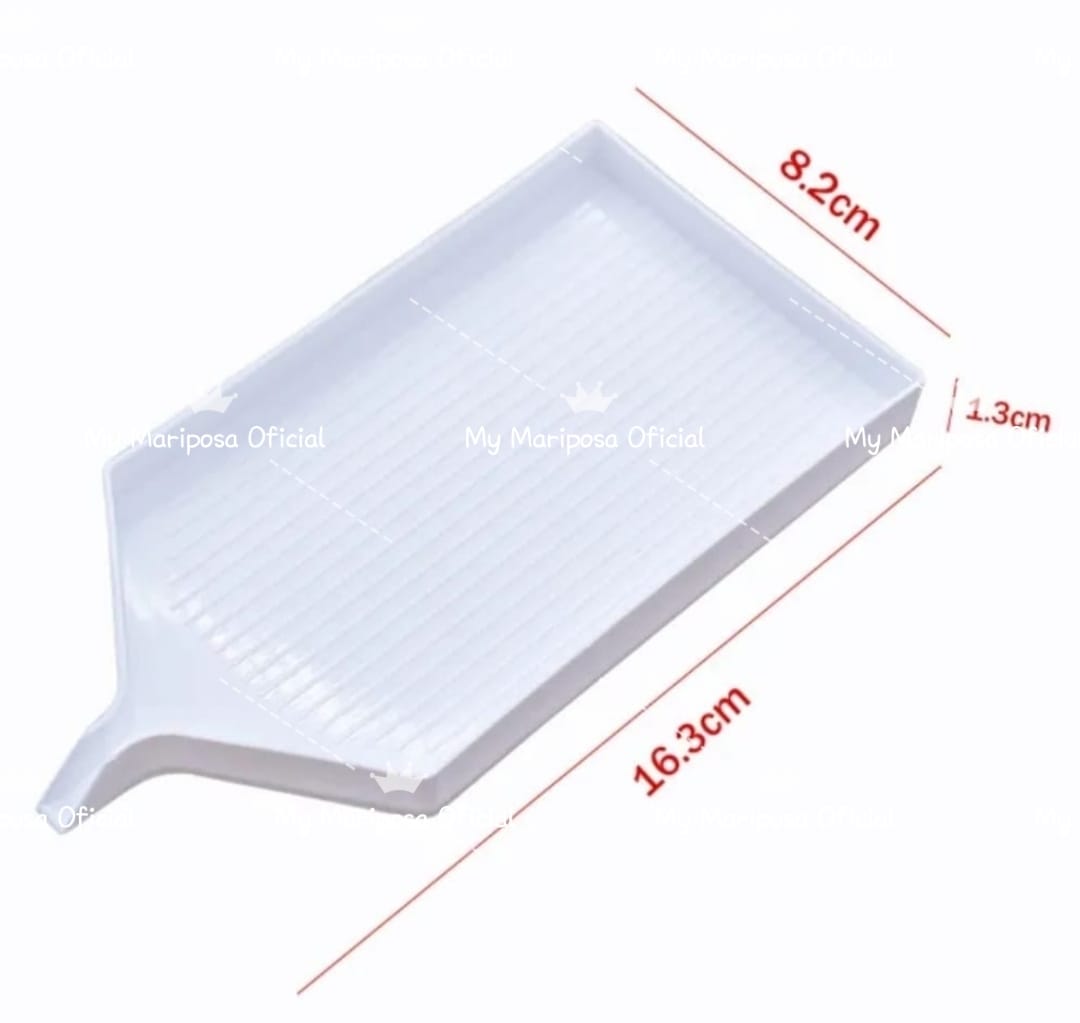 Tabuleiro Branco com Funil Tamanho G