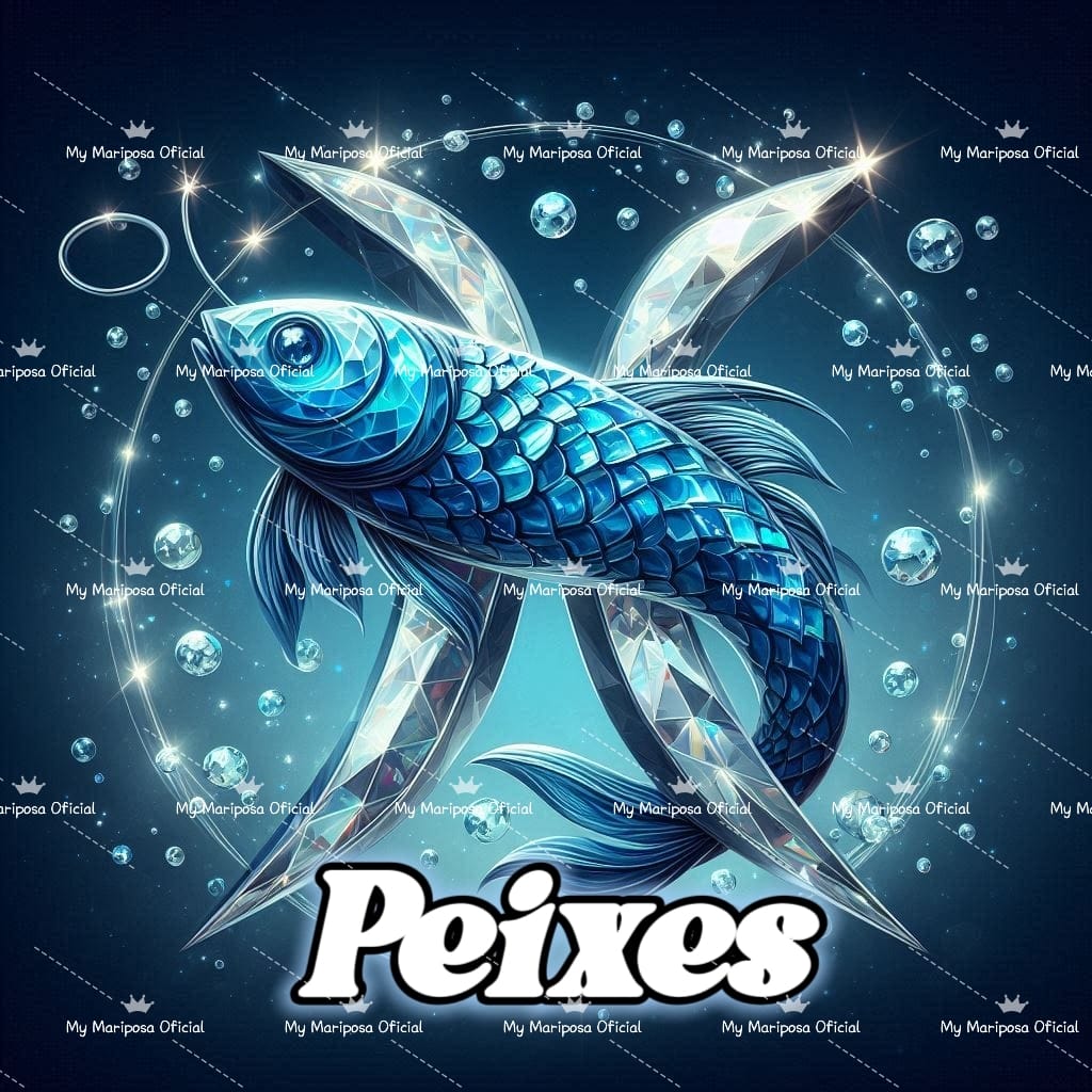 Tela Peixes 50x50cm - 2075