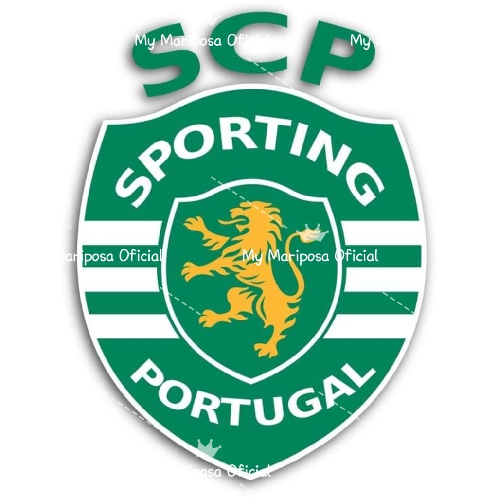 Tela Sporting Logo 25x25cm