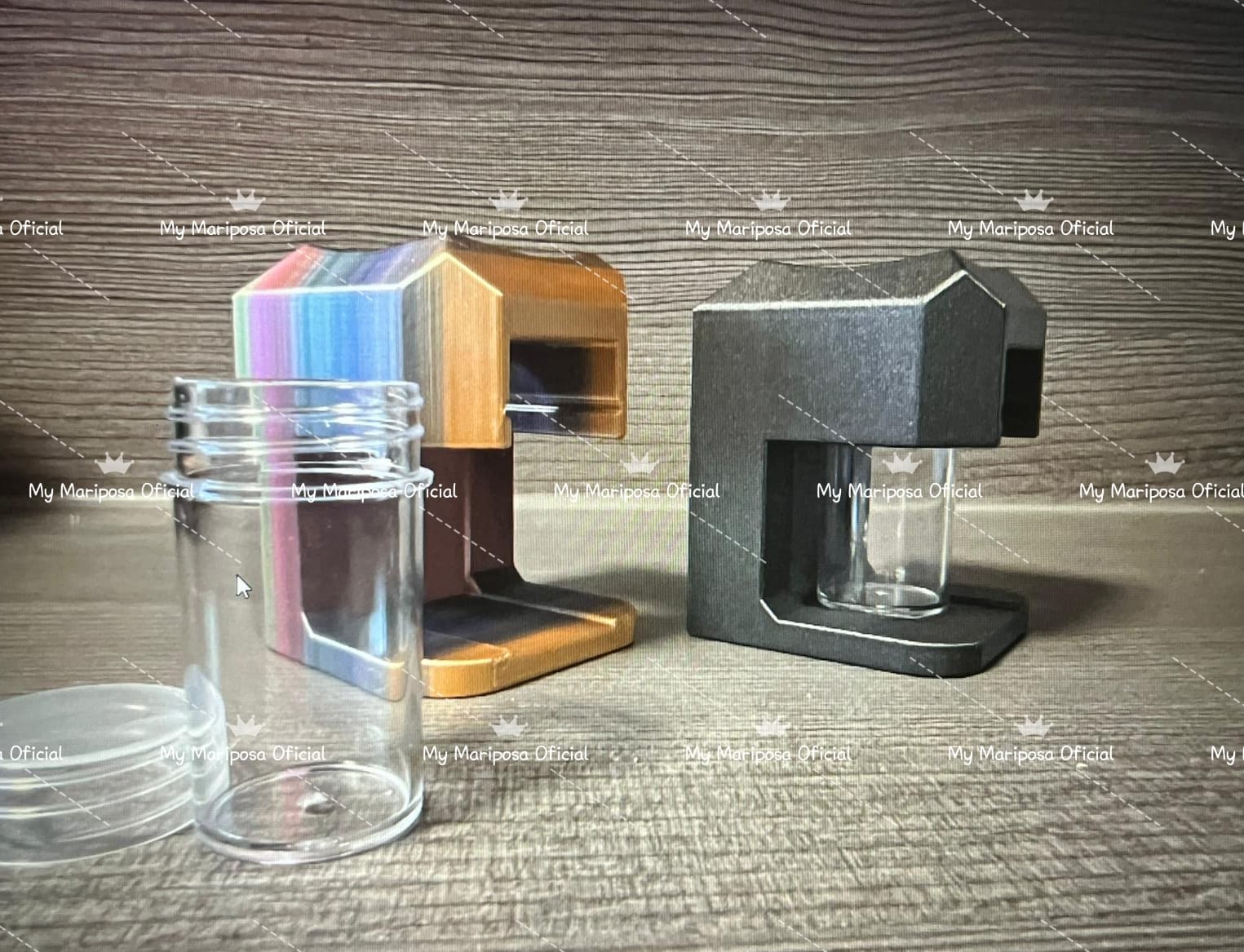 Funil 3D Frasco Redondo para Pintura de Diamantes