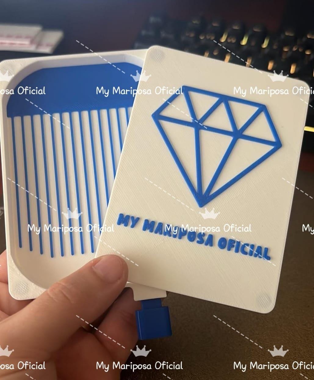 Tabuleiro 3D My Mariposa Oficial Magnético com Funil e Tampa para Pintura de Diamantes