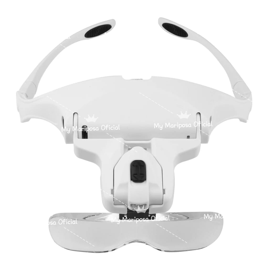 Óculos com Lanterna e Lentes de várias Ampliações com Oferta de Caixa de Armazenamento