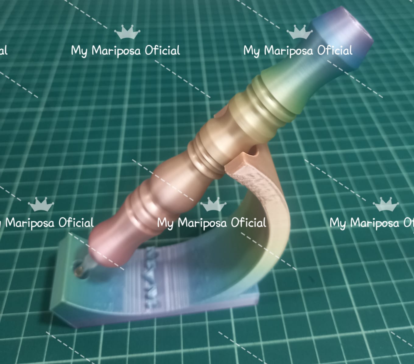 Caneta Multicolorida 3D com uma Ponta 1 de Plástico e Suporte para Pintura de Diamantes