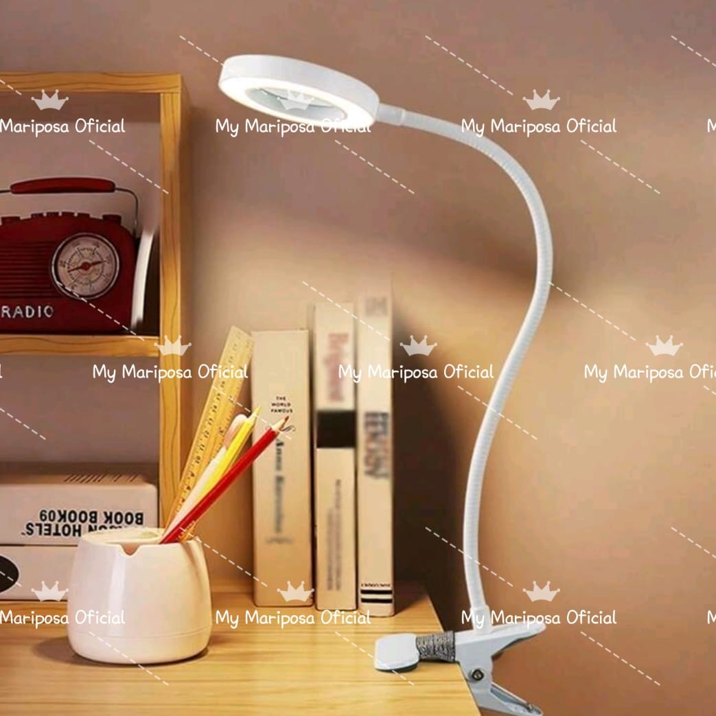 Candeeiro de Mesa com Lupa