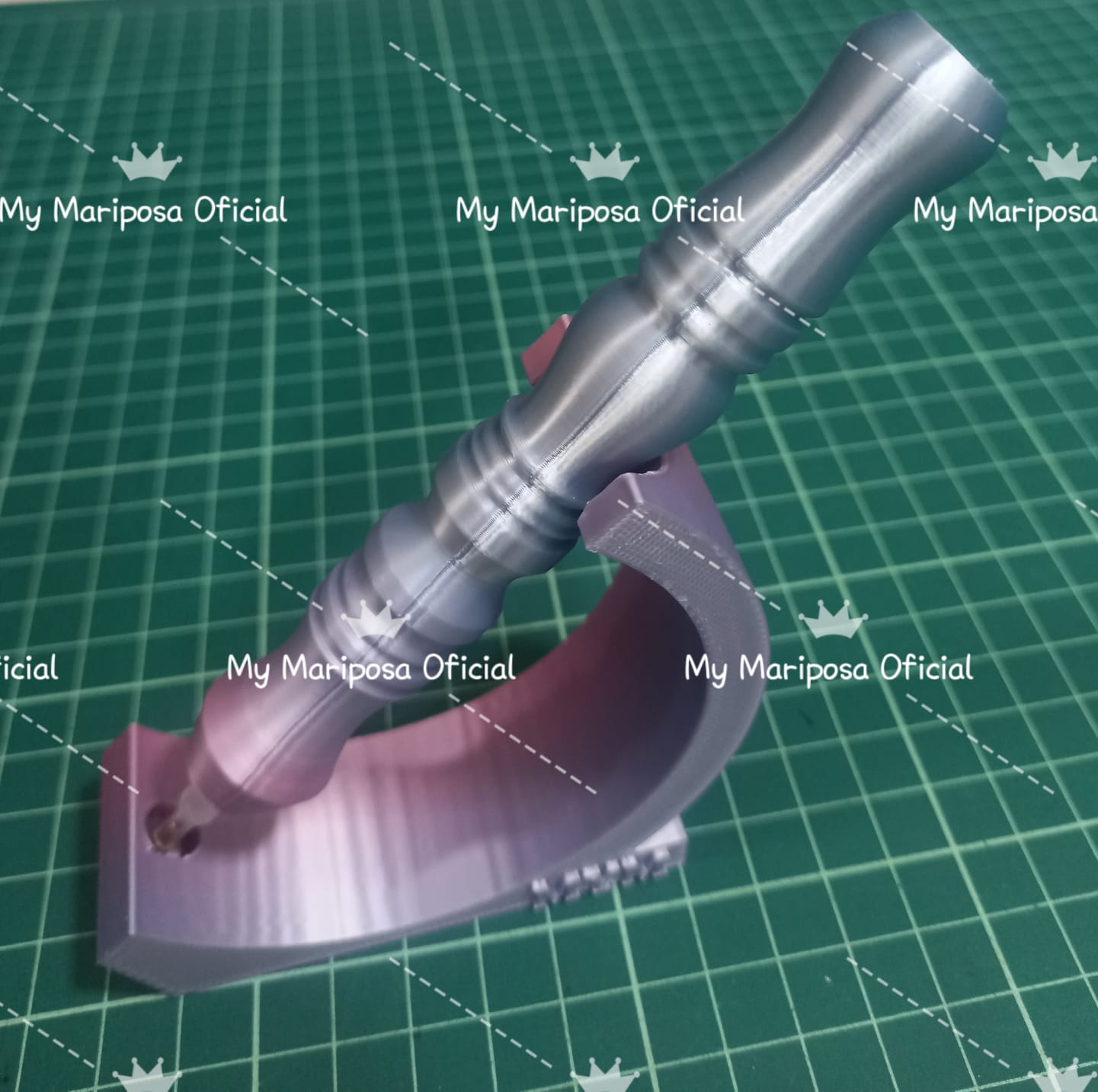 Caneta Multicolor Roxo 3D com uma Ponta 1 de Plástico e Suporte para Pintura de Diamantes