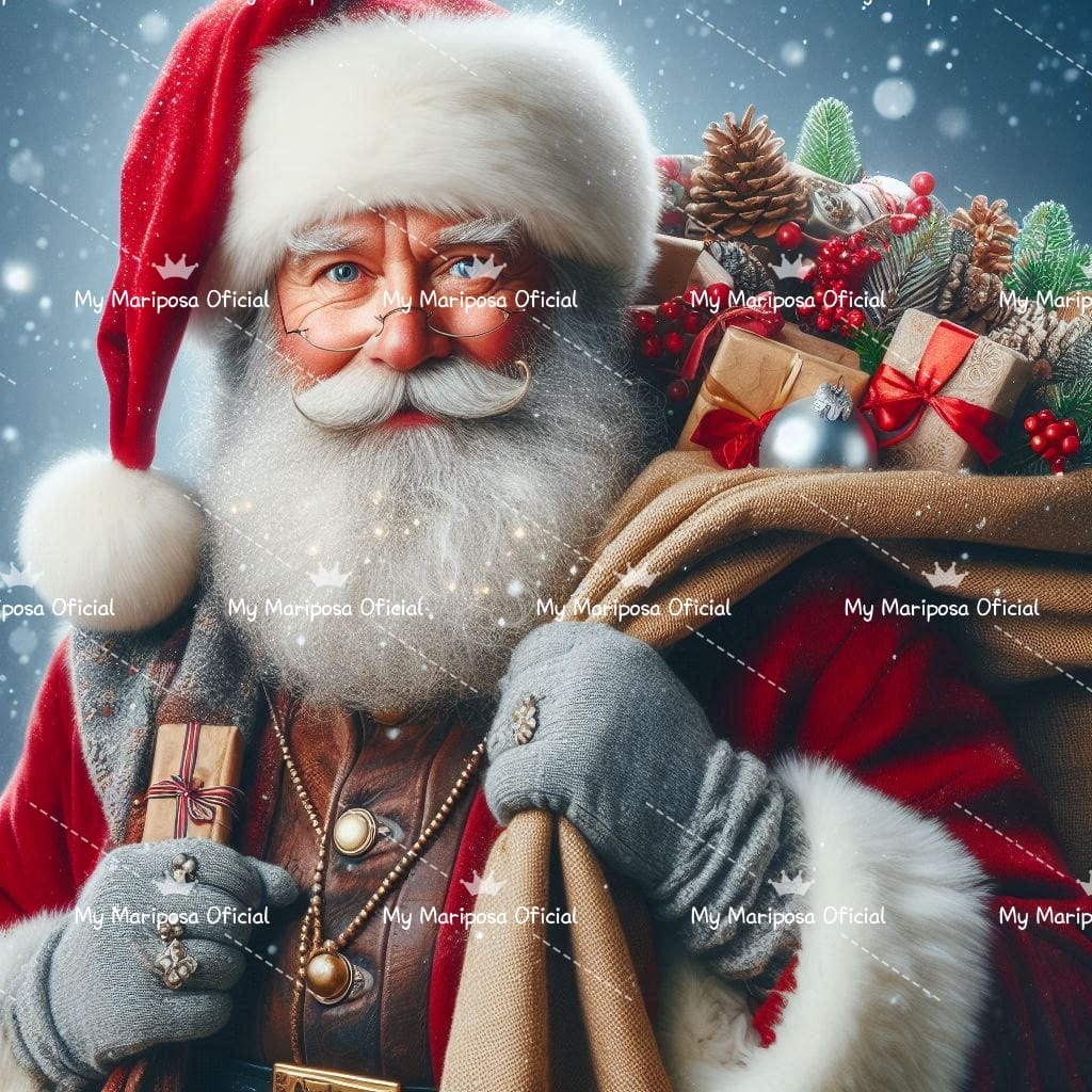 Tela Pai Natal 50x50cm - 2219