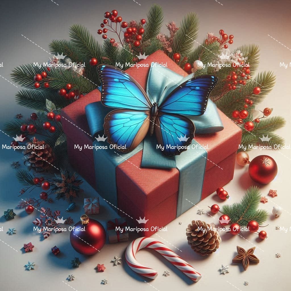 Tela Presente Azevim 40x40cm - 2224