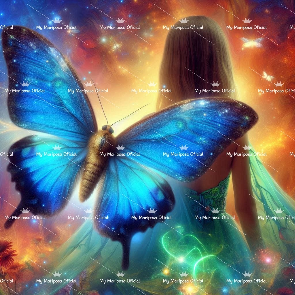 Tela My Mariposa 50x50cm - 2228