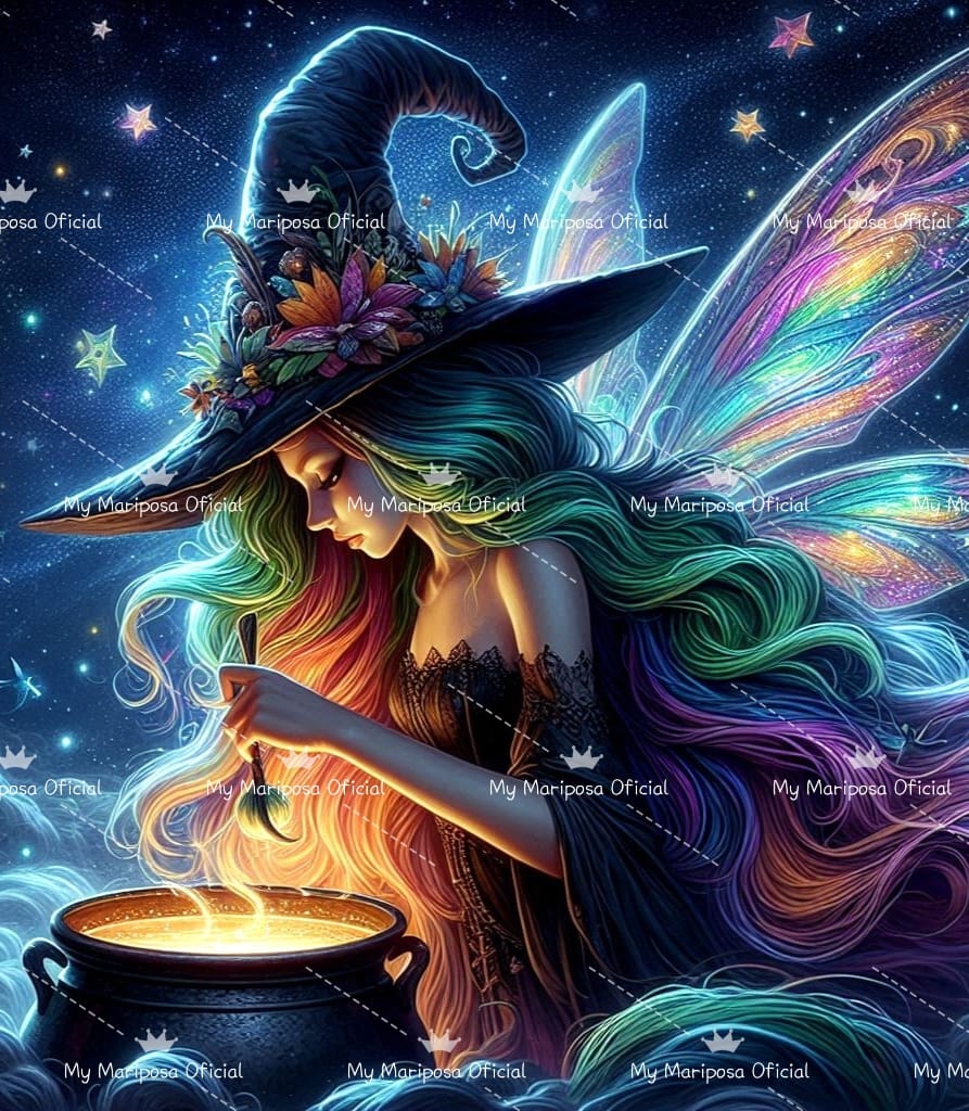 Tela Fada Magica 40x50cm - 2265