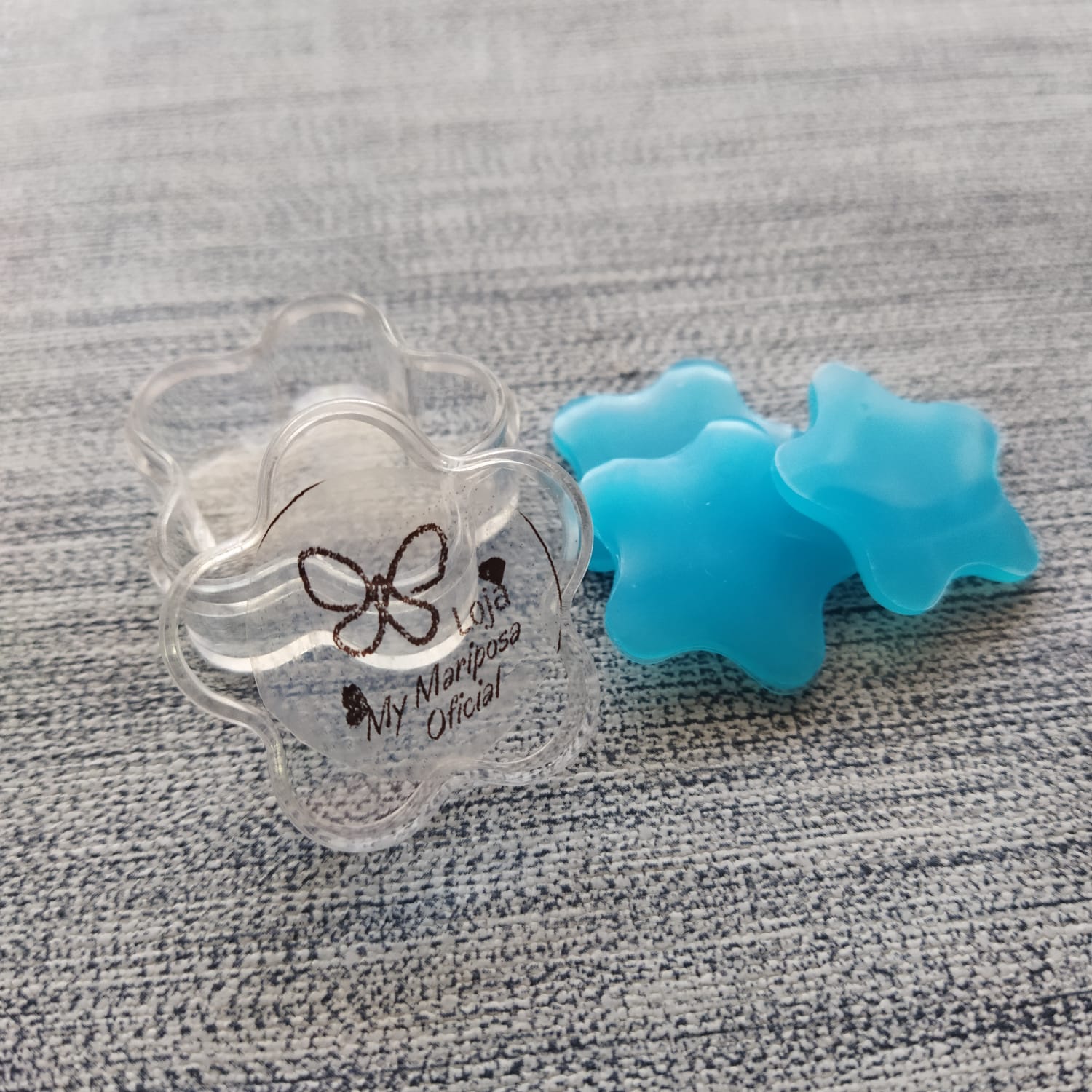 Cola para caneta em Caixinha Flor