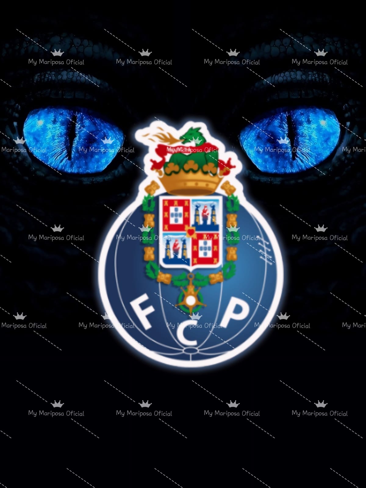 Tela Clube Futebol Porto 50x70cm - 2256