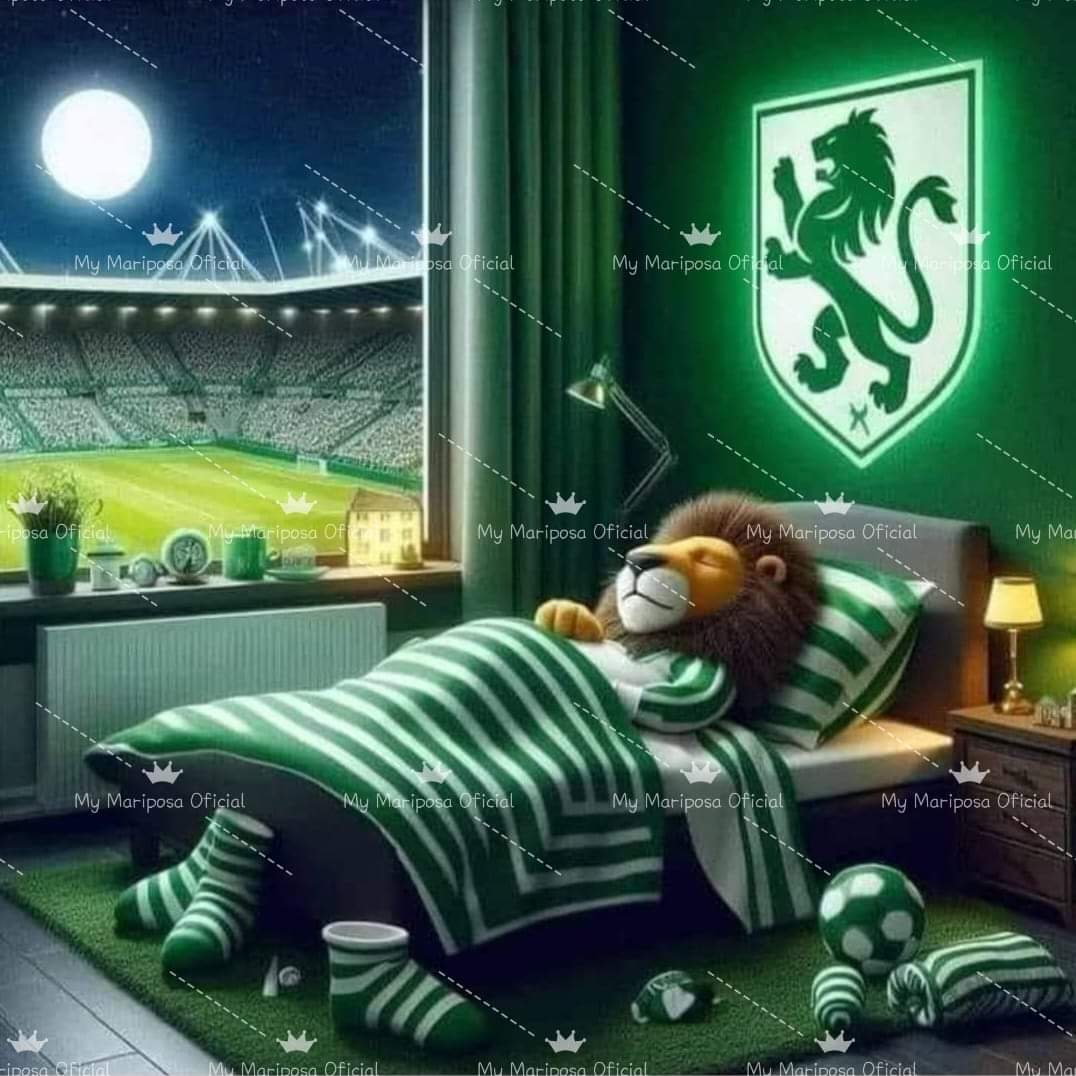 Tela Clube Futebol Sporting 50x50cm - 2264